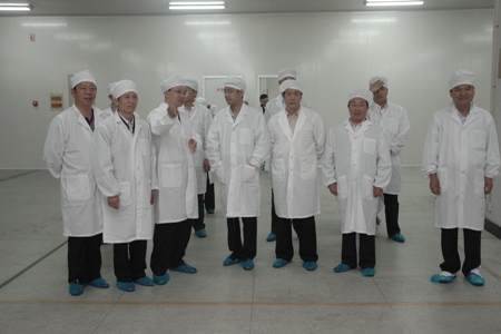 全國政協(xié)第二批信息聯(lián)系點領導到集團公司參觀指導