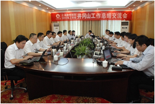 集團(tuán)公司召開2012年上半年工作總結(jié)交流會(huì)